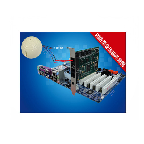 4路監(jiān)控錄音卡 型號(hào)：HS-DVR-4K